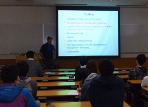 Seminars by Prof. Kurabayashi, Univ. Michigan